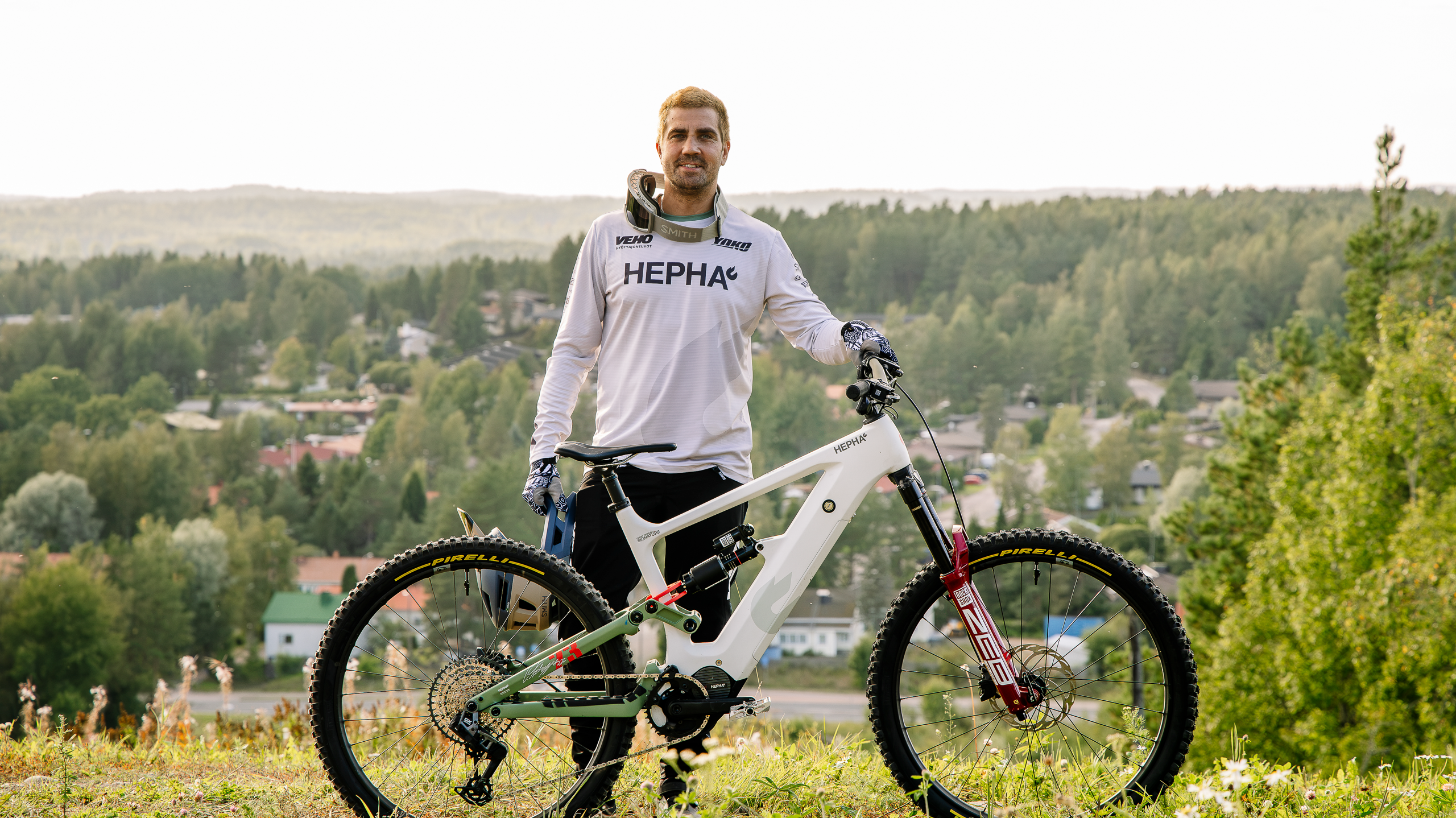 DH Legend Matti Lehikoinen Makes a Racing Comeback at Finnish Enduro Nationals HEPHA E-Bike