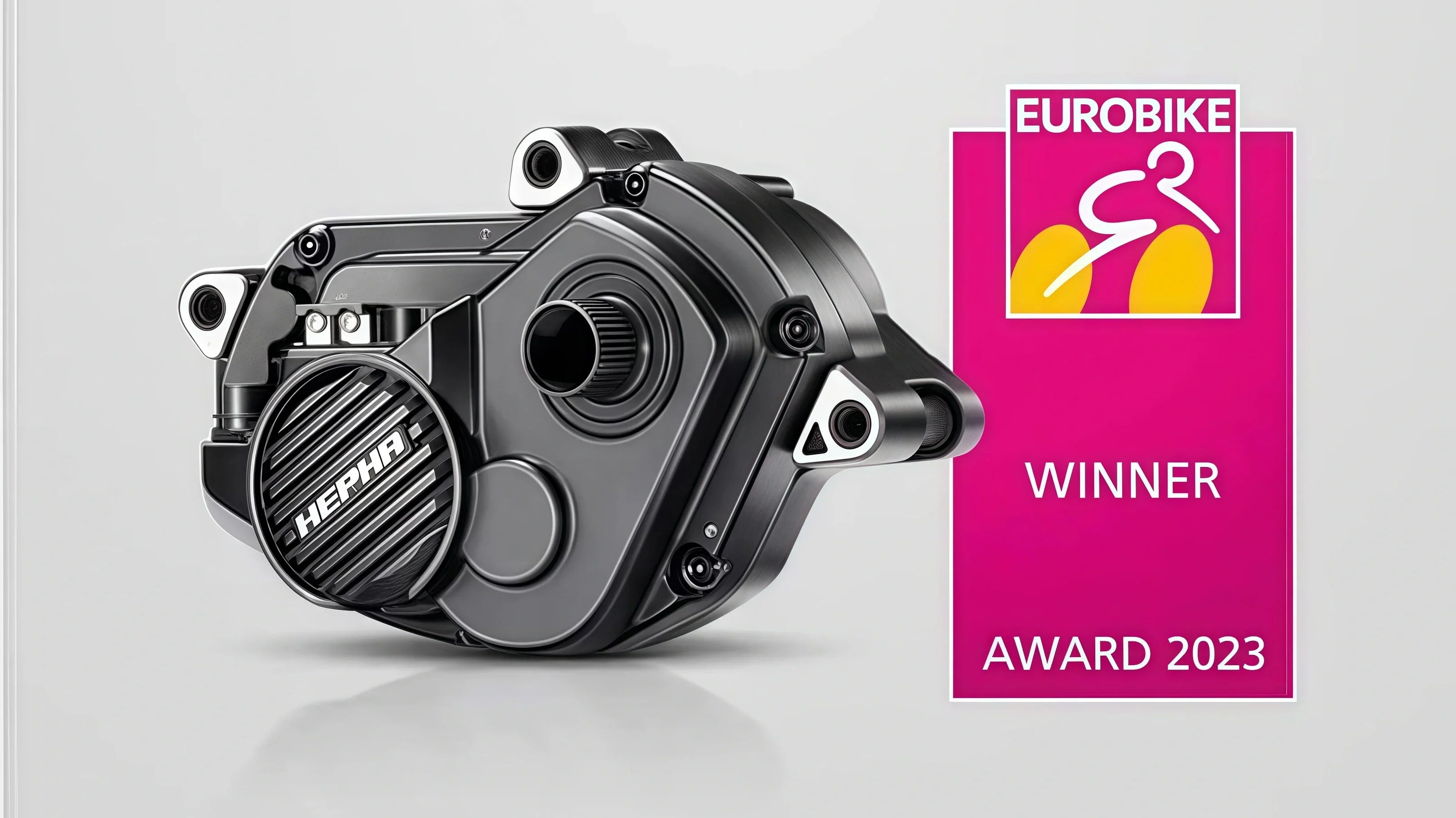 Hepha P100 drive system wins the Eurobike Award 2023