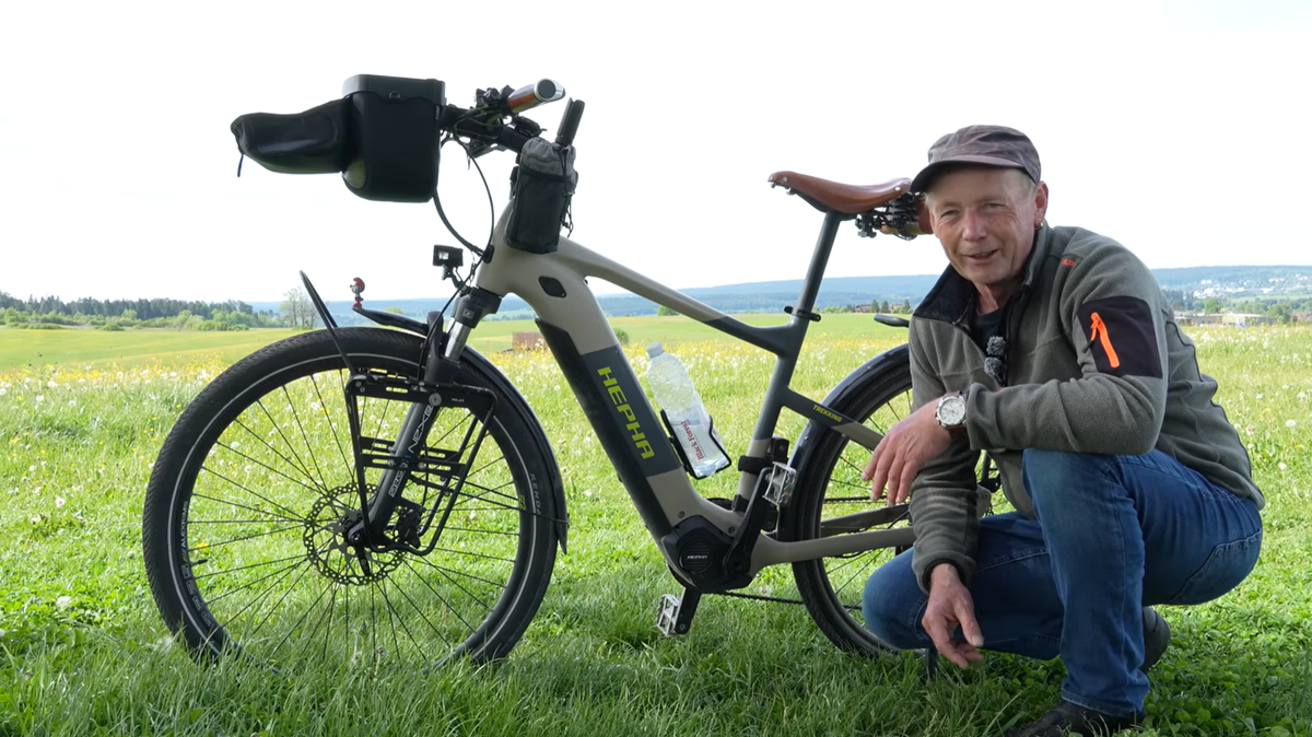 Ein Trekking 7, 8750 km, 2 Jahre – Die Geschichte von Reiseradler Rainer Dornburg HEPHA E-Bike