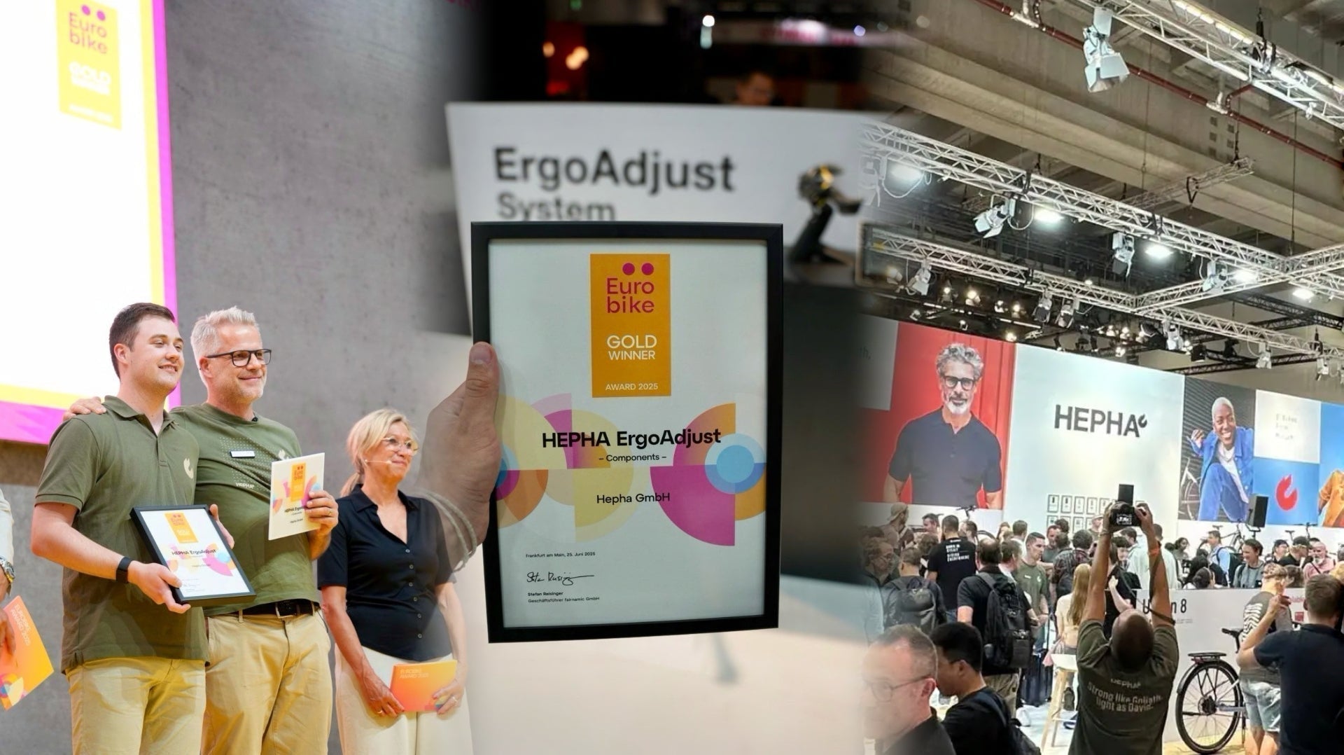 HEPHA-ErgoAdjust-System-Clinches-EUROBIKE-GOLD-AWARD-at-Eurobike-2025 HEPHA E-Bike