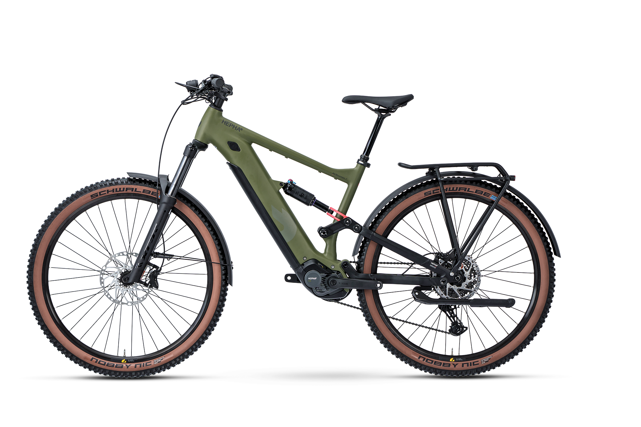All Mountain 7 Alloy Long Range SUV HEPHA E-Bike