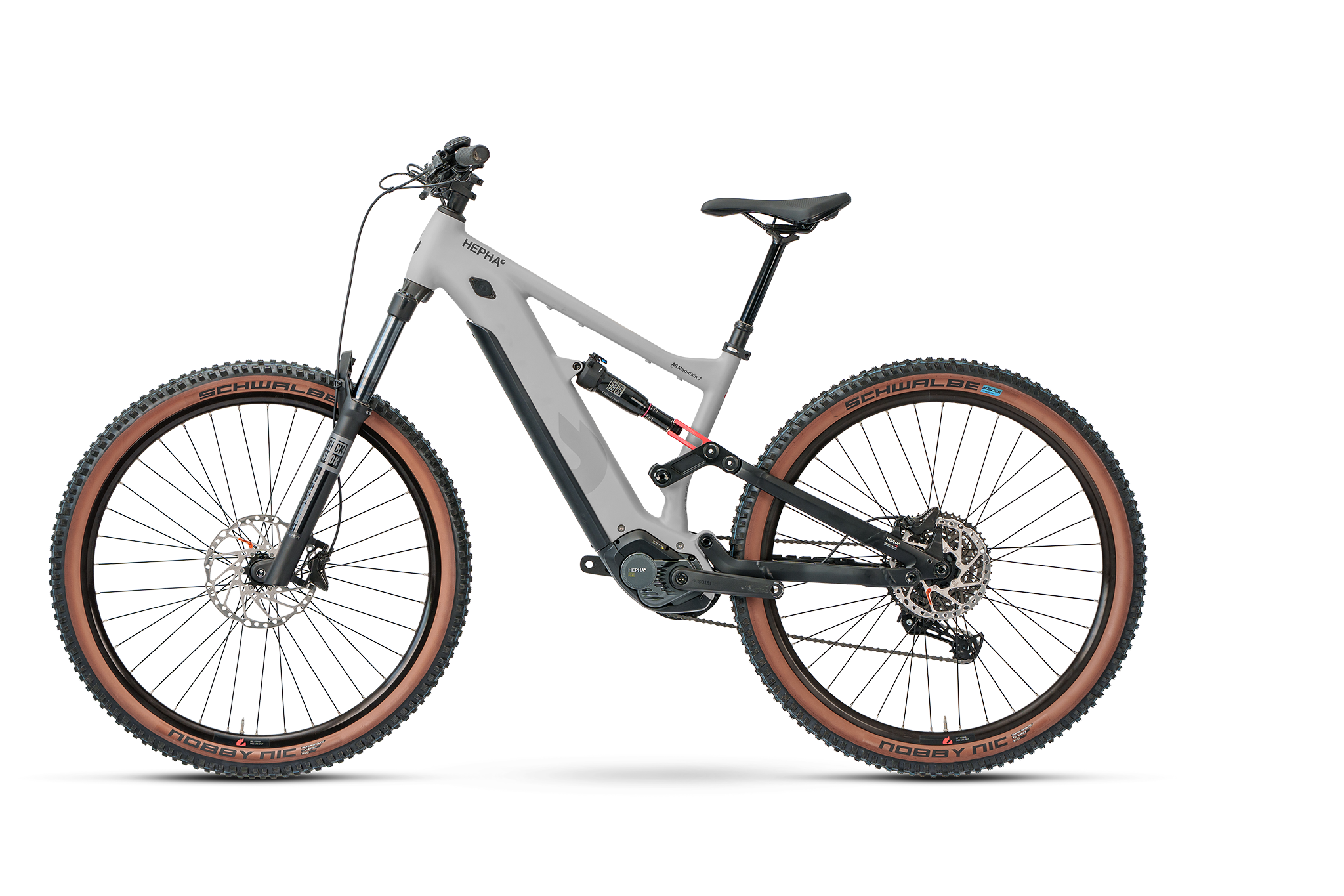 All Mountain 7 Alloy Long Range HEPHA E-Bike