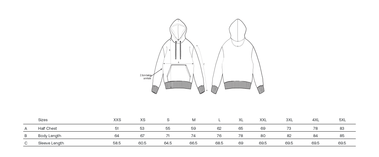 Hoodie unisex heather grey 350 GSM HEPHA E-Bike