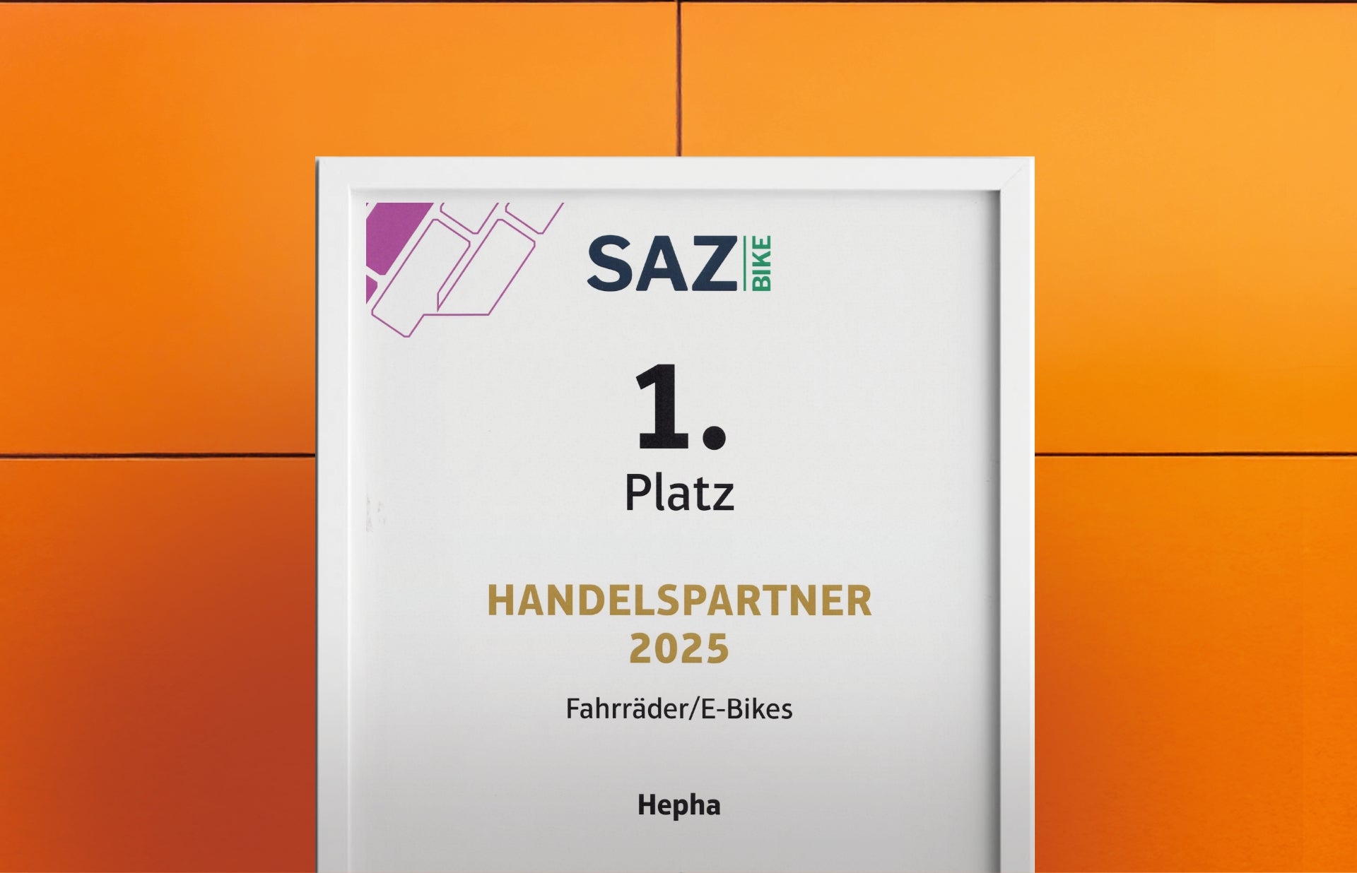 SAZbike Awards: HEPHA Best Retail Partner 2025 HEPHA E-Bike