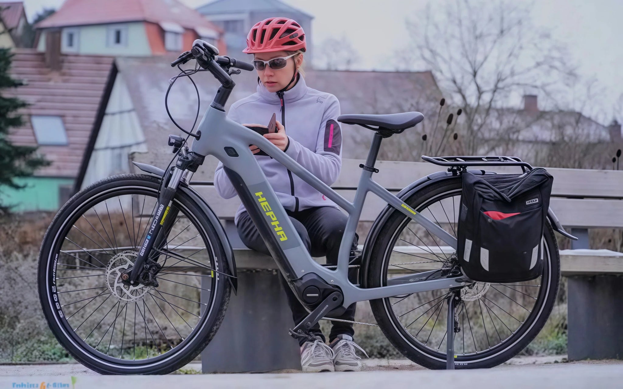 Pedelec & E-Bikes: Hepha trekking 7 Ultra is a powerful E-Trekking bike and a price breaker