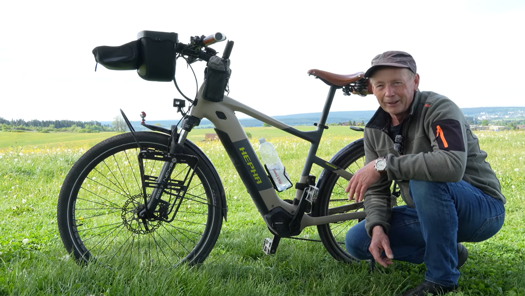 Ein Trekking 7, 8750 km, 2 Jahre – Die Geschichte von Reiseradler Rainer Dornburg HEPHA E-Bike