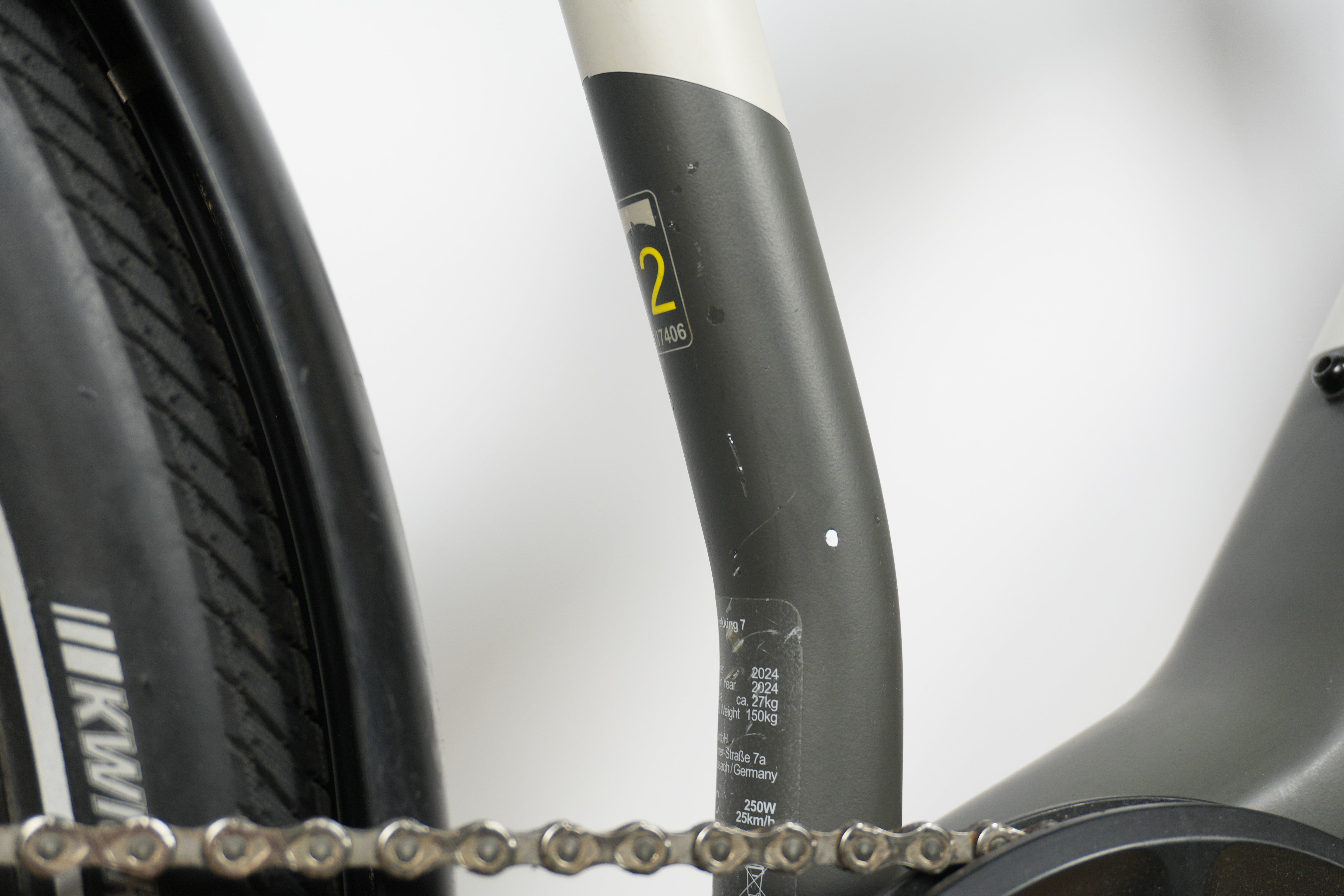 Trekking 7 Ultra / High Step / Warm Grey / L (52cm) - Used Hepha E-Bike