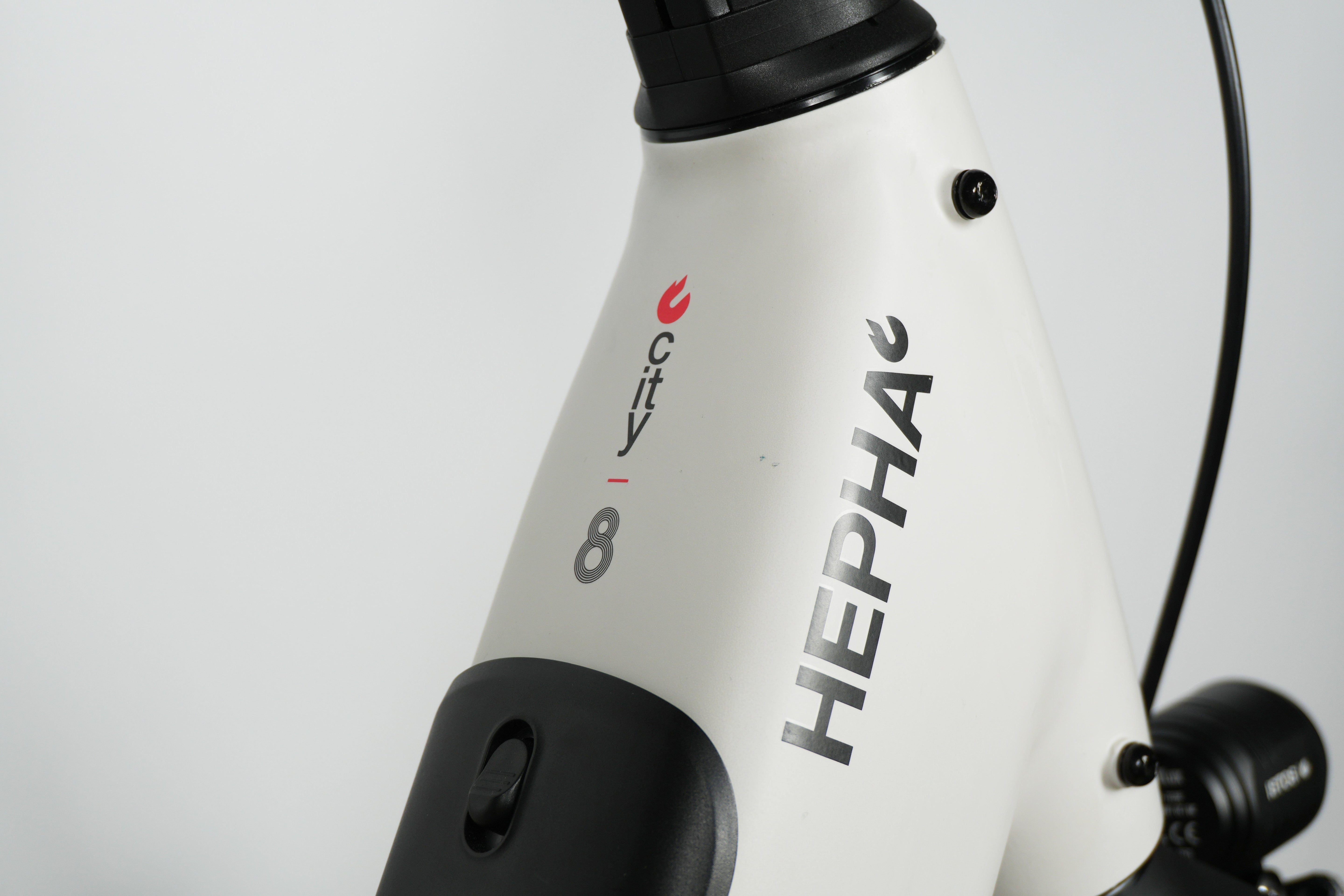 City 8 Long Range / Low Step / Light grey / M (45cm) - Used Hepha E-Bike