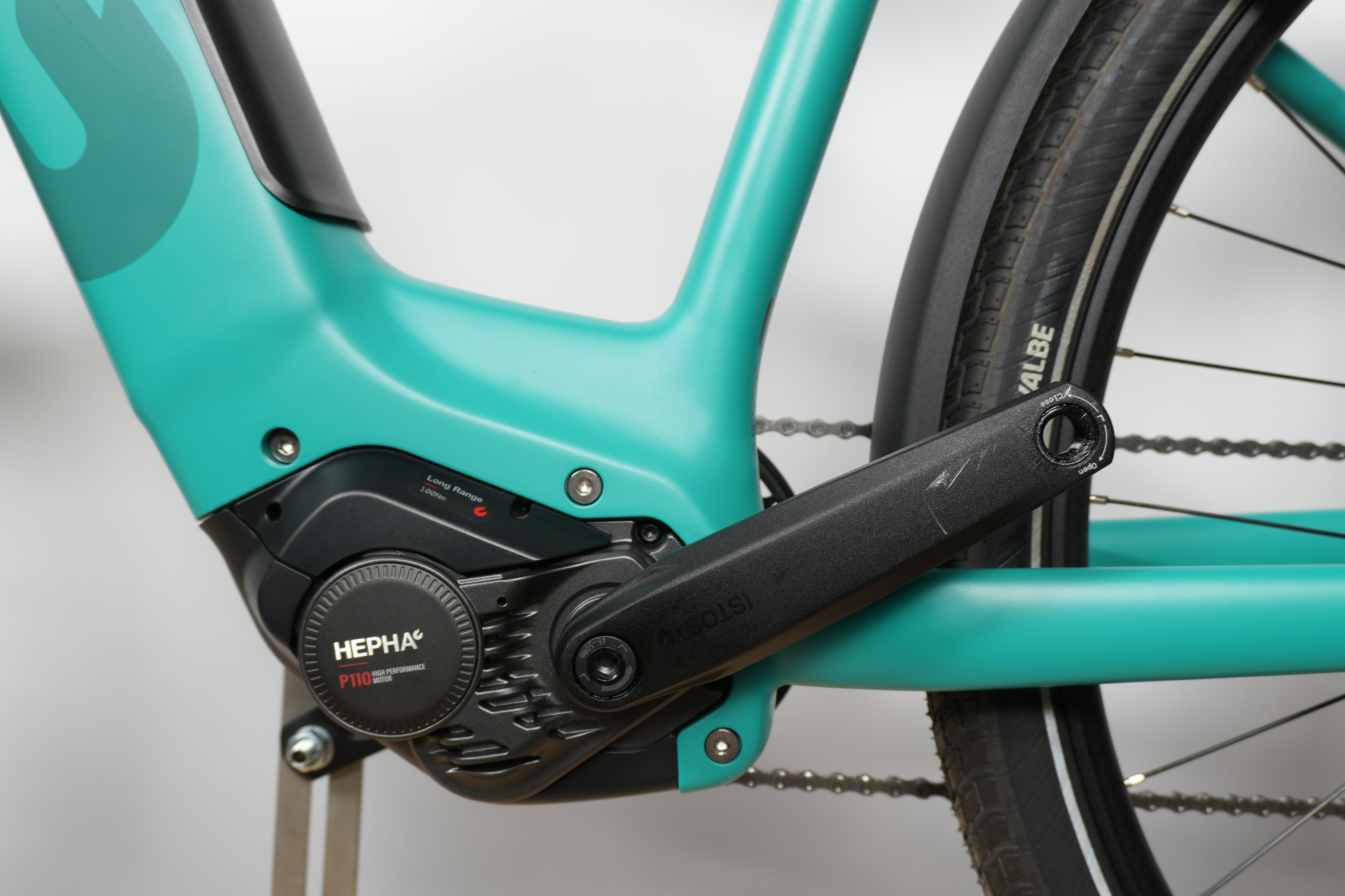 Trekking 8 Long Range / Low Step / Petrol / M (45cm) - Used Hepha E-Bike