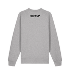 Sweatshirt unisex heather grey 350 GSM HEPHA E-Bike