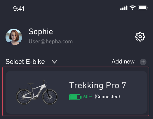 How do I add and set up my second e-bike?